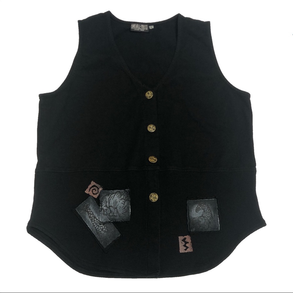Vintage Marshall-Rousso Las Vegas Vest Oversized S